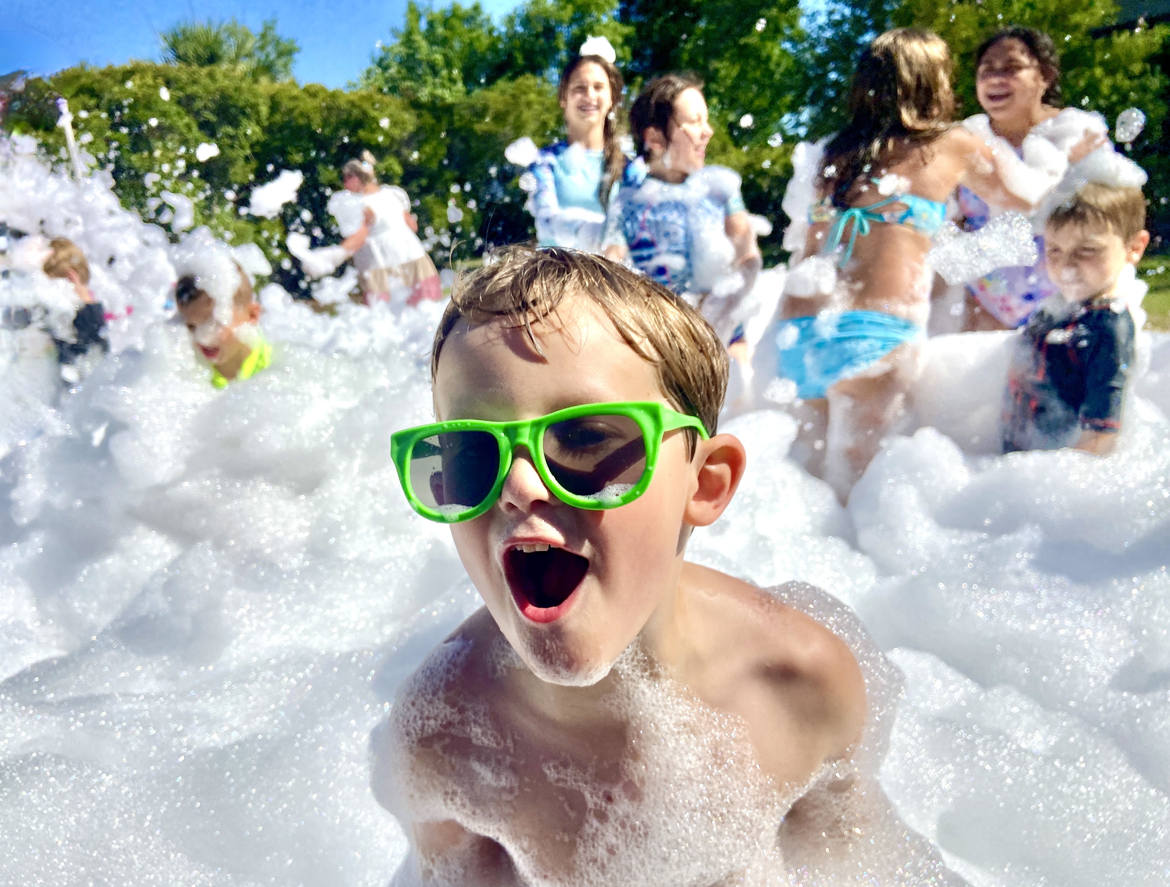 Foam machine rental equipment for Boulder events