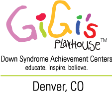 GiGi’s Playhouse logo in colorful lettering